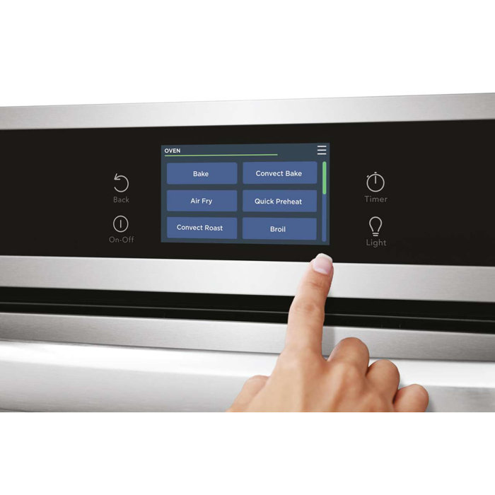 Frigidaire 2.8 Cubic Feet Self Cleaning Natural Gas Convection Wall